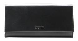 Esquire New Silk Ladies Long Wallet Black von Esquire