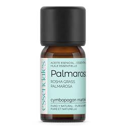 Essenciales - Ätherisches Öl von Palmarosa (Cymbopogon Martinii), 10 ml | 100 % rein und natürlich von Essenciales