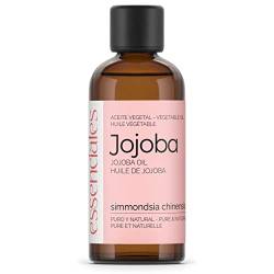 Essenciales - Jojoba-Pflanzenöl (Simmondsia chinensis), 100 ml | 100 % rein und natürlich – 1. Kaltdruck von Essenciales