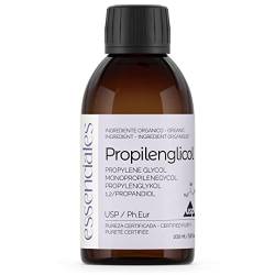Propylenglycol Liquid USP - Zertifizierte Reinheit 99,8% - 99,9% - PG - 200ml von Essenciales