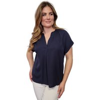 Estefania for woman Blusenshirt aus Viskose mit V-Ausschnitt von Estefania for woman