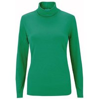 Estefania for woman Rollkragenshirt Basic Langarm-Rolli mit gerafften Ärmel von Estefania for woman