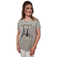 Estefania for woman T-Shirt "New Luxury" mit Motivprint und dezenter Strassbesatz von Estefania for woman