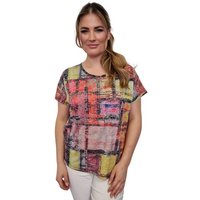 Estefania for woman T-Shirt in Allover-Print mit kleinen Strassbesatz von Estefania for woman