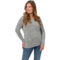 Estefania for woman V-Ausschnitt-Pullover 186-7635 Soft Touch mit kleiner Tasche von Estefania for woman