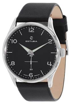 Estura Armbanduhr Big Shot Zeitlose Herrenuhr Made in Germany, Elegante Geschenkidee für Herren, 6000-02 von Estura