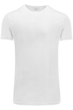 ETERNA 1863 Modern Fit T-Shirt Rundhals weiss, Einfarbig von Eterna