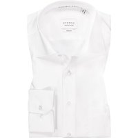 ETERNA Herren Hemd weiß Baumwolle Slim Fit von Eterna