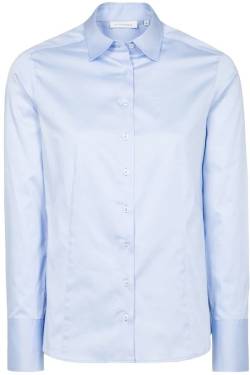 ETERNA Modern Classic Bluse hellblau, Einfarbig von Eterna