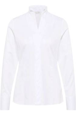 ETERNA Regular Fit Bluse weiss, Einfarbig von Eterna