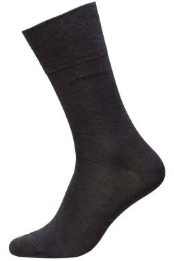 ETERNA Socken anthrazit, Einfarbig von Eterna