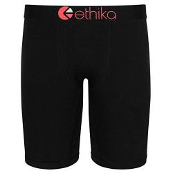 Ethika Herren Boxershorts mit Stapeln | Schwarzes Siegel (sortiert, X-Large) von Ethika