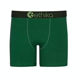 Ethika Herren Boxershorts mit Stapeln | Victory Green (Sortiert, Mittel) von Ethika