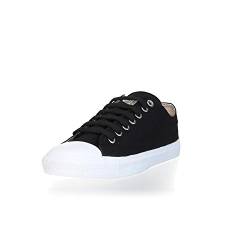 Ethletic Unisex Fair Trainer Cap Lo Cut Collection 18 Sneaker, Jet Black | Just White, 40 EU von Ethletic