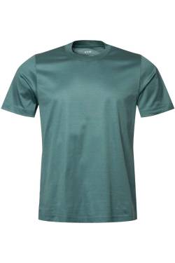 ETON Classic Fit T-Shirt Rundhals grün, Einfarbig von Eton