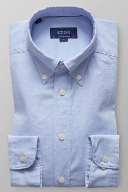 ETON Contemporary Fit Hemd hellblau, Einfarbig von Eton