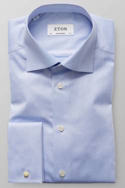 ETON Contemporary Fit Hemd hellblau, Einfarbig von Eton