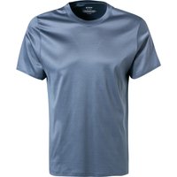 ETON Herren T-Shirt blau Baumwolle Slim Fit von Eton