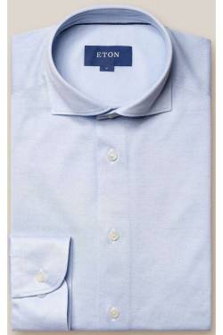 ETON Slim Fit Hemd hellblau, Einfarbig von Eton