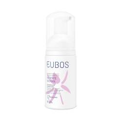 Eubos | Intimate Woman | Schaumdusche | 100ml | Sanfte Schaumdusche für den weiblichen Intimbereich | Unparfümiert | Unterstützt den natürlichen pH-Wert von Eubos