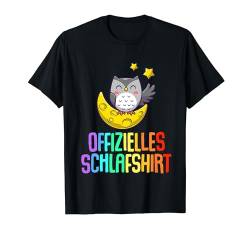 Offizielles Schlafshirt Eule T-Shirt von Eule Schlafshirt