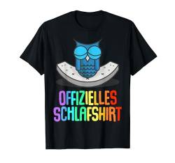 Offizielles Schlafshirt Eule T-Shirt von Eule Schlafshirt