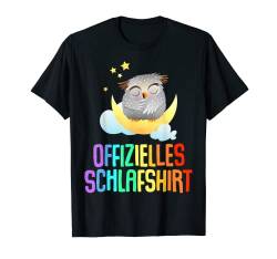 Offizielles Schlafshirt Eule T-Shirt von Eule Schlafshirt