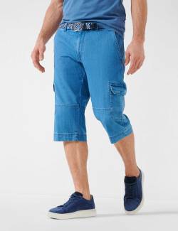 Eurex by BRAX Herren Cargohose Style BILL, Jeansblau, Gr. 28U von Eurex by BRAX