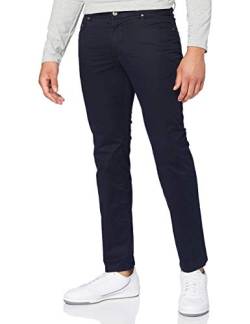 EUREX by BRAX Herren Regular Fit Jeans Hose Style PEP-s Five Pocket Baumwolle, Blau, PERMA BLUE, 24U von Eurex by Brax