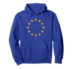 EU Flagge Sterne Europäische Union Fahne Symbol Pullover Hoodie von Europa Symbole by Anne Mathiasz