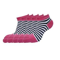 Evedaily Damen Socken Zehensocken Baumwolle Sneakersocken 35-39 (5 Paar) JZWC-6175 von Evedaily