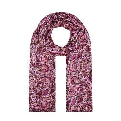 Ever Bloom Damen Schal mit Blumen Paisley Muster, Winter Herbst Halstücher Umschlagtücher mit Blumenmuster Print allover, warm leicht, Schal farbe 2023:Rose von Ever Bloom