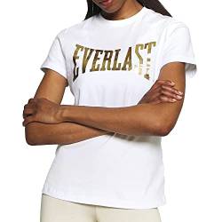 Everlast Damen Top T-Shirt Lawrence 2 W Tshirt, weiß, L von Everlast