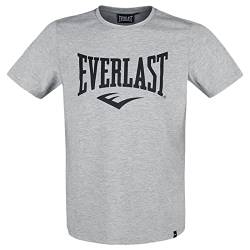 Everlast Herren Russel T-Shirt, Dunkelgrau, S von Everlast