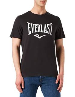 Everlast Herren T-Shirt Russel Sport Tshirt, Schwarz, 2XL von Everlast