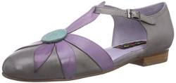 Everybody Damen 941753 Offene Sandalen mit Keilabsatz, Grau (Grau (Asche), 41.5 von Everybody