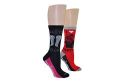 Everything Legwear The Walking Dead Damen Daryl Dixon Crew Socken 2er-Pack von Everything Legwear