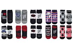 Tokyo Ghoul Socken Cosplay (10 Paar) – (Damen) Tokyo Ghoul Gifts Merchandise Low Cut Socken – passend für Schuhgröße: 37-45 (Damen) von Everything Legwear