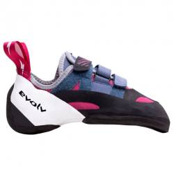 Evolv - Shaman LV - Kletterschuhe Gr 4,5 weiß/blau von Evolv