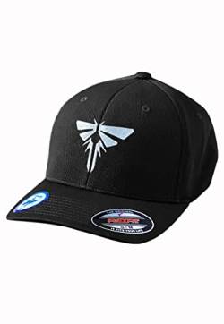 Firefly Logo Last of Us bestickte Flexfit Erwachsene Cool & Dry Sport Cap Hat, Schwarz, L/XL von EvolveFISH