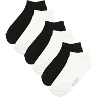 Sneaker-Socken ESSENTIAL MIX 6er-Pack in weiß/schwarz von Ewers