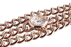 Excellanc Damen Analog Quarz Uhr mit Verschiedene Materialien Armband 150432500002 von Excellanc