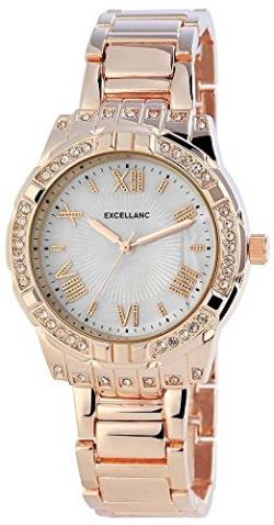 Excellanc Damen-Armbanduhr Analog Quarz Verschiedene Materialien 150832000031 von Excellanc