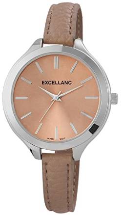 Excellanc Damen-Armbanduhr Analog Quarz Verschiedene Materialien 195027500182 von Excellanc