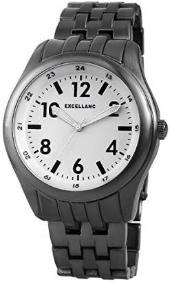 Excellanc Herren-Armbanduhr XL Analog Quarz Verschiedene Materialien 280972000001 von Excellanc