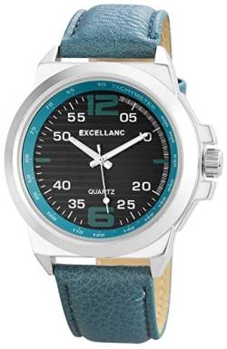 Excellanc Herren-Armbanduhr XL Analog Quarz Verschiedene Materialien 295021000168 von Excellanc