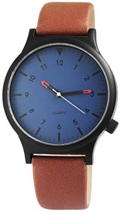 Excellanc Herren – Uhr Lederimitations Armbanduhr Analog Quarz 2900061-002 von Excellanc