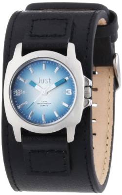 Just Watches Damen-Armbanduhr XS Analog Quarz Leder 48-S9238L-BL-SL von Excellanc