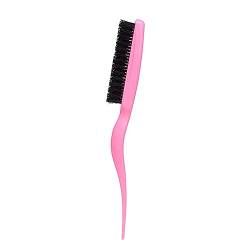 Salon Teasing Back Hair DIY Brushes Boar Bristle Comb Hairbrush Extension Hairdressing Professional Styling Tools Boar Bristle Hair Comb Hair Styling Tool Hair Care Tool Hair Detangling Accessory von Exingk