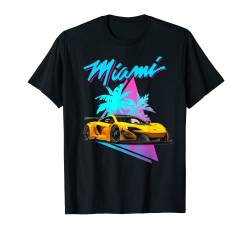 Schönes Miami SuperCar T-Shirt, ideal für Männer, Jungen und Mädchen T-Shirt von Exotic SuperCar apparel & gear for kids and adults